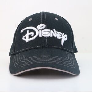 Black Disney Logo baseball Hat
